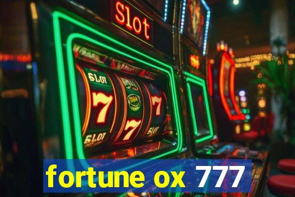 fortune ox 777